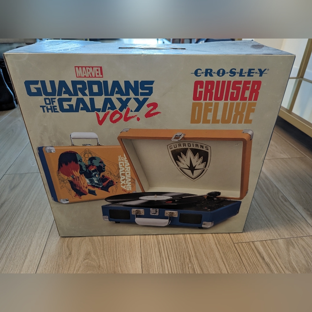 Crosley Cruiser Deluxe Record Player "Guardians of the Galaxy" Edition